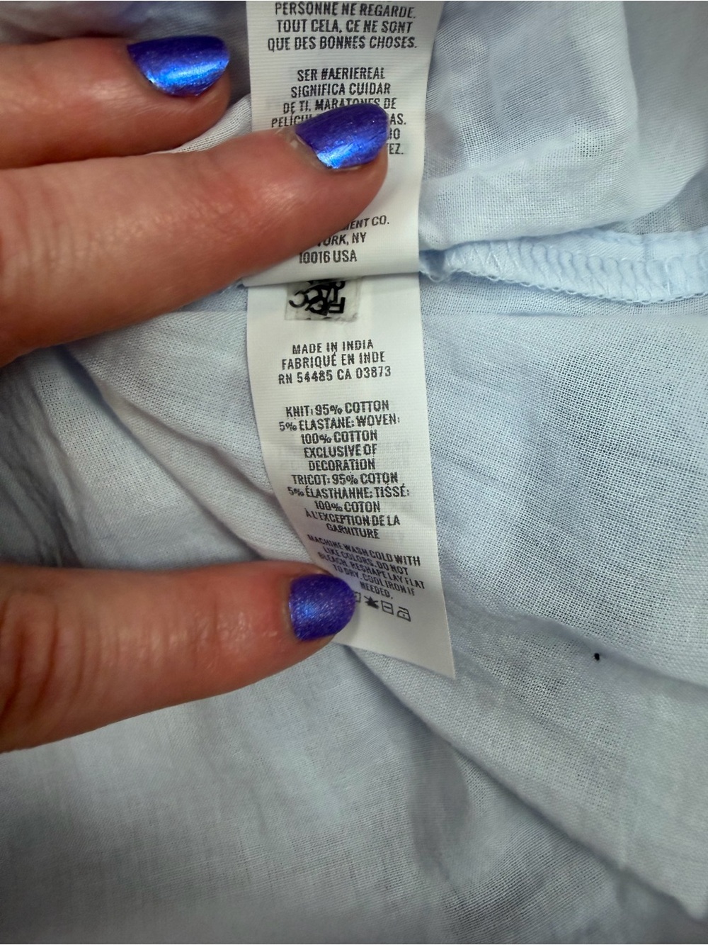 Aerie Tiered Ruffle Mini Dress Fairycore - Picture 6 of 9